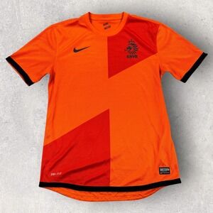 Netherlands Shirt Mens‎ Medium KNVB Soccer Nike Dri Fit Euro Football Authentic